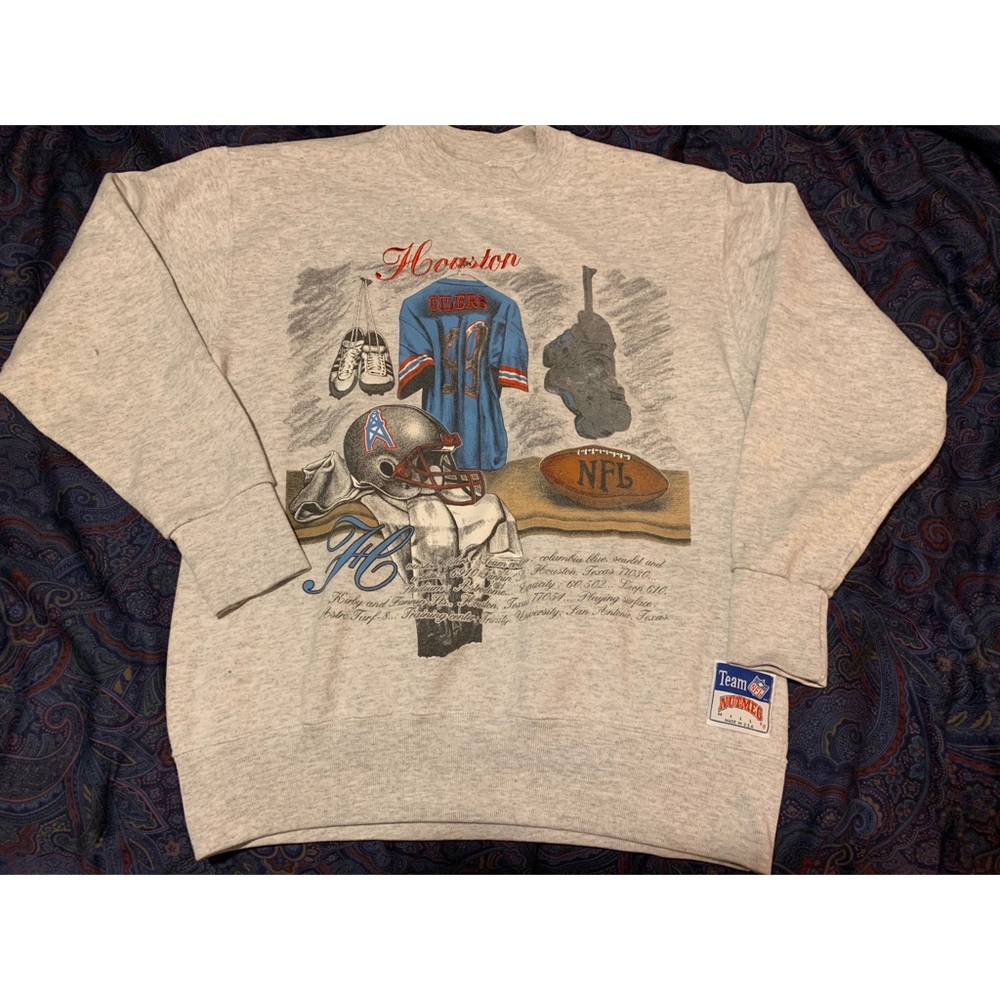 Vintage Houston Oilers Crewneck